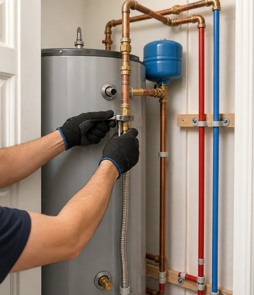 Plumber referral guidance for DeCordova homes with community water, water heaters, and gated-service scheduling.